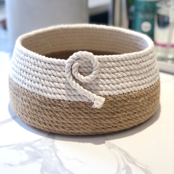 Rope Bowls - Etsy