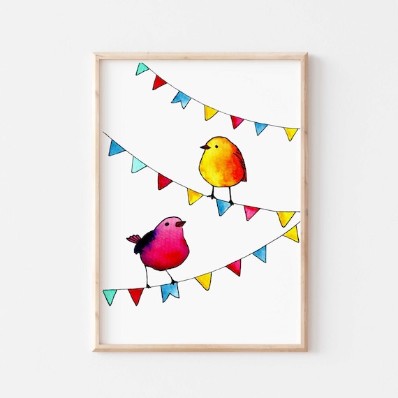 Bird nursery decor 2025