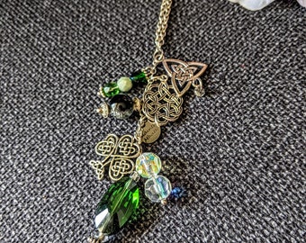 Celtic Collection finished with beautifully cut glass beads