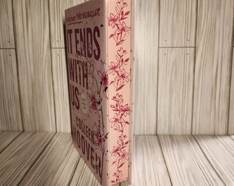 It Ends With Us Collector's edition with stenciled edges