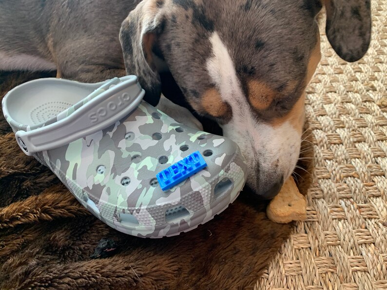 Personalized croc jibbitz/charms custom name comes in red Etsy