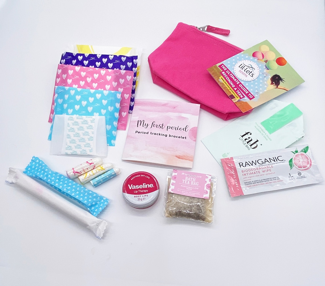 Erste Periode Kit / Box für Mädchen. Entdecken Sie jetzt | Etsy