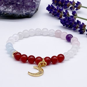 Armband voor het volgen van edelstenen: de beste ideeën voor de eerste menstruatie