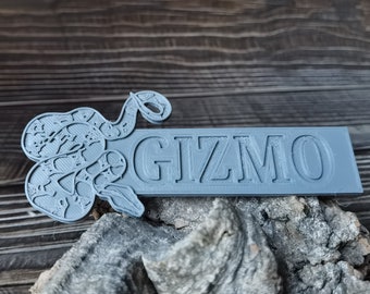Boa name plaque
