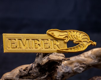 Blue Tongue Skink Custom Name Plaque | Reptile Decor