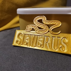 Cornsnake custom name plaque
