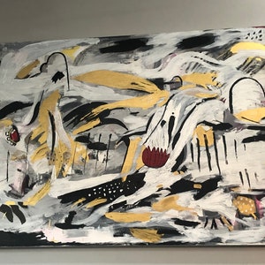 Abstract Expressionist Painting