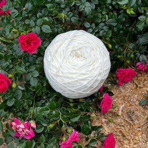 Llama wool yarn, 100g roll, 90/10 llama/polyamide yarn