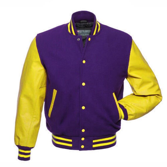 The Weeknd Purple Letterman Jacket With Leather Sleeves