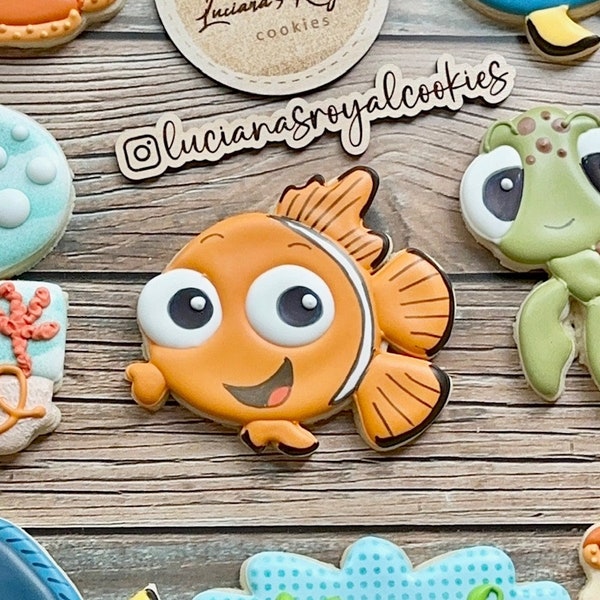 Nemo Digital STL Cookie Cutter File - Finding nemo