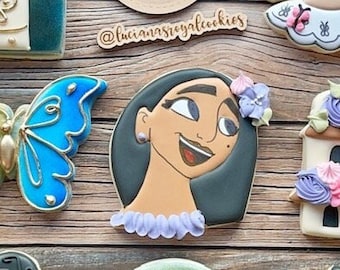 Isabella Madrigal - Encanto Digitale STL Cookie Cutter Datei - Encanto Ausstecher