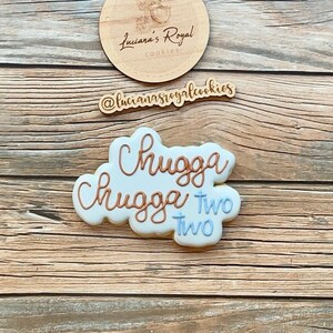 Chugga Chugga Two Two Digital STL Cookie Cutter file