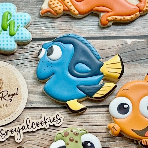 Dory Cookie Cutter / Finding Dory Cutter /  Digital STL Cookie Cutter File