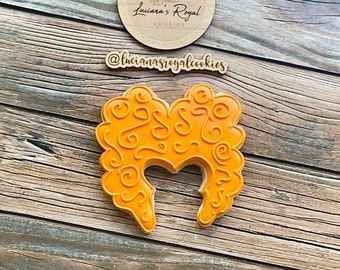 Hokus Pokus Winifred Hexe Digitale STL Cookie Cutter Datei