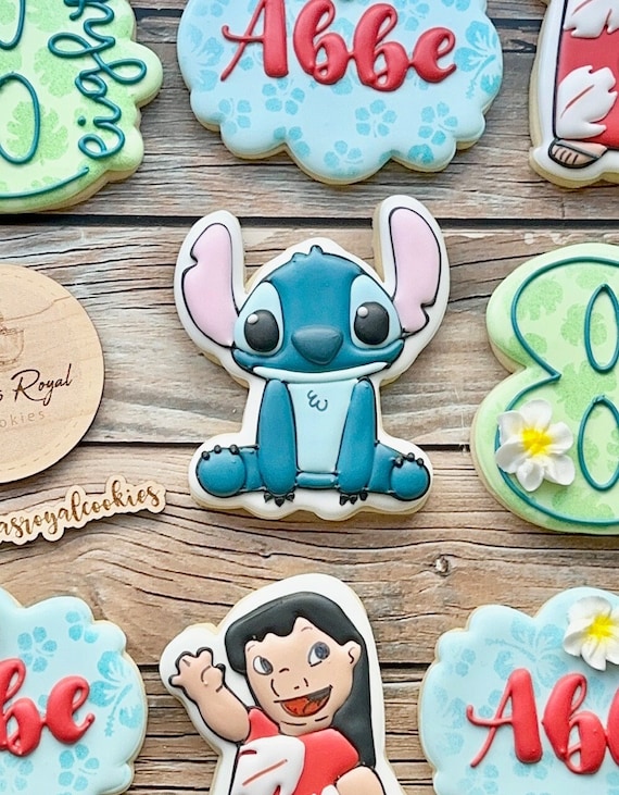 Blue Alien Monster  STL Digital Cookie Cutter File / Stitch Cookie Cutter