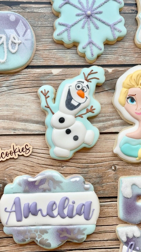 Frozen Snowmen STL Cookie Cutter Digital File / Ol af Cookie Cutter STL File