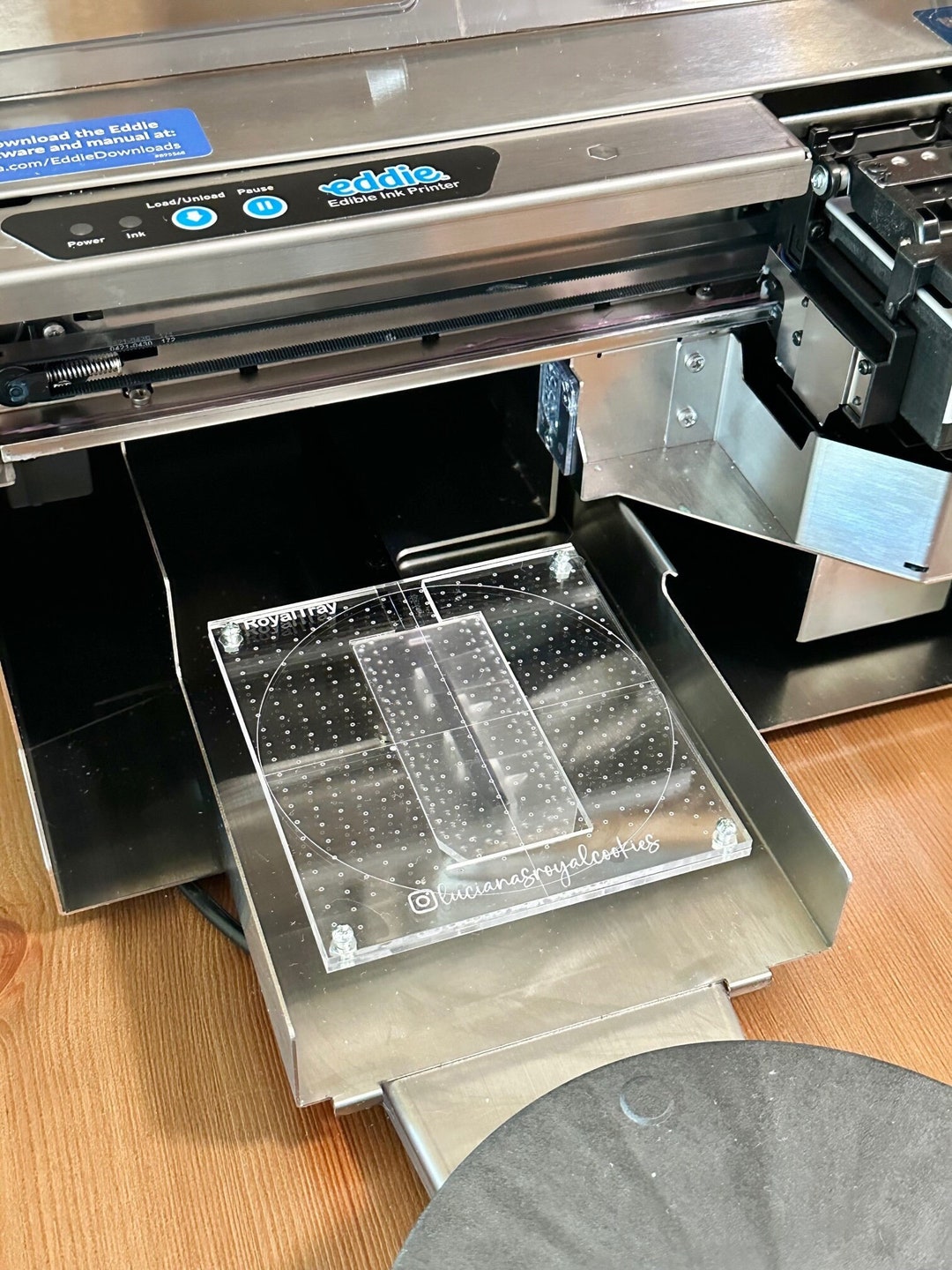 Royaltray for Eddie Edible Printer / Personalized Eddie Tray / Etsy UK