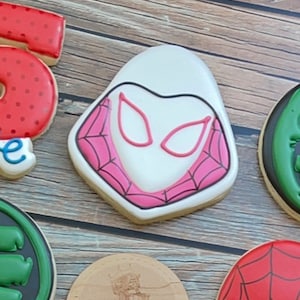 Gwen Digital STL-bestand voor koekjesuitsteker / Spider / Spider Girl