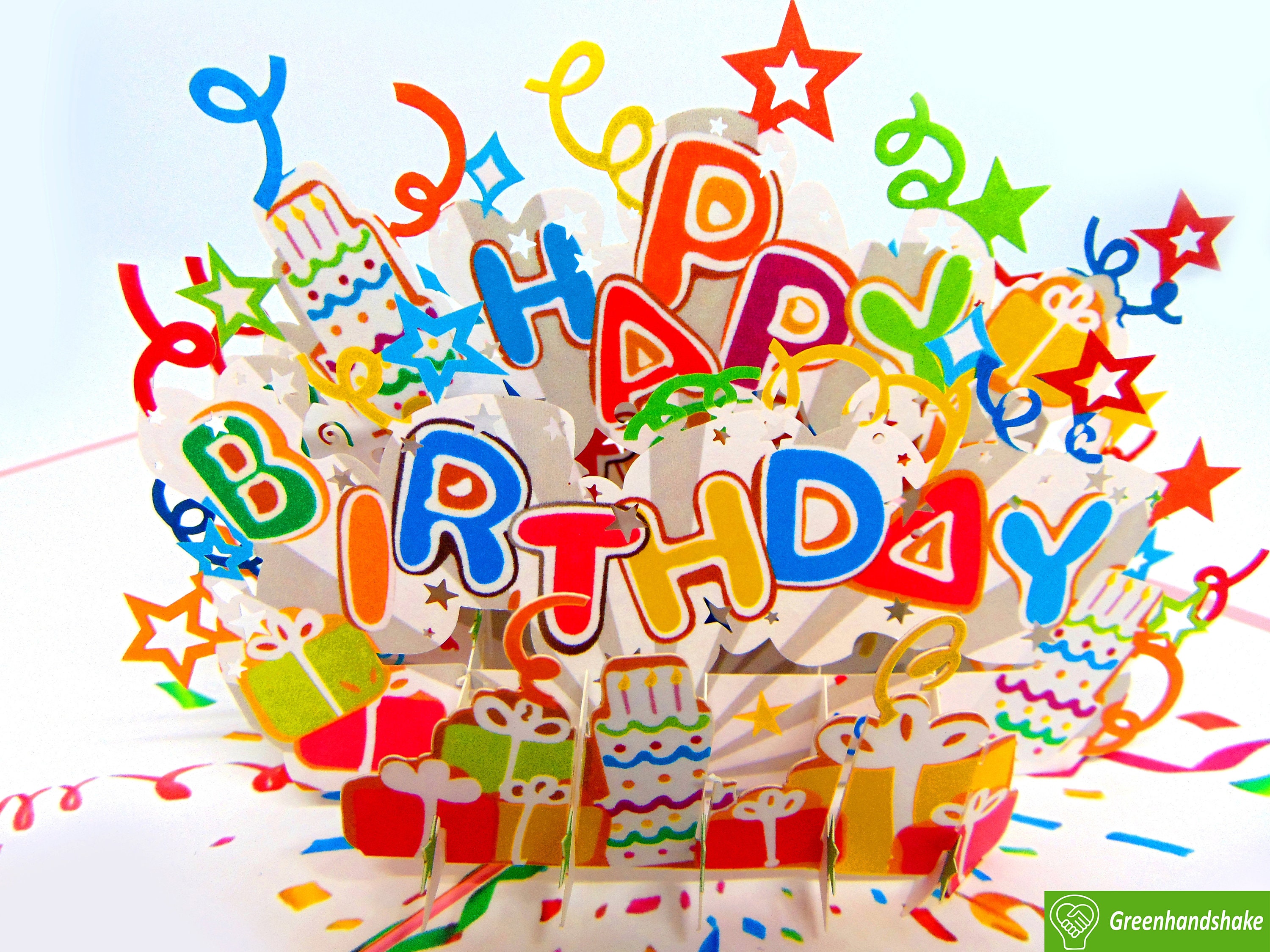 3D Pop up Birthday Card: Handmade Greeting Card - Etsy