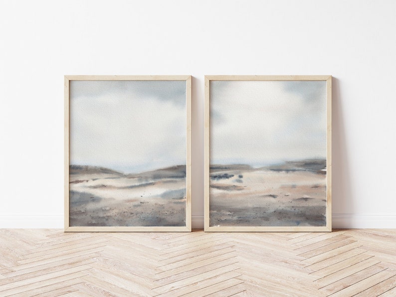 Set of 2 abstract prints