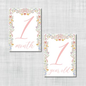 Cartes florales papillon