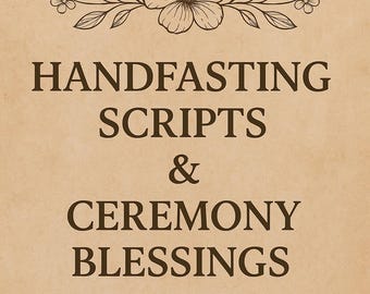 Guión de ceremonia de matrimonio personalizado y bendición / Ritual de boda inspirado en la astrología / Votos personalizados