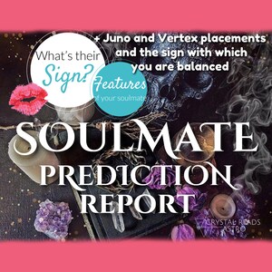 Informe de predicción del signo del alma gemela, signo dominante, características físicas del alma gemela, Juno y Vertex