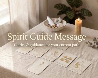 Lectura de Tarot con Mensajes de Guías Espirituales: Claridad, Guía y Perspicacia para tu Camino Actual