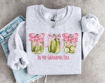 Coquette Granny Era PNG, Funny Png, Pink Coquette Bows, Trendy PNG, Soft Girl Era, Girl Who Loves Pickles, Pickle Lovers, Coquette PNG