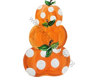 Pumpkin sublimation graphic png