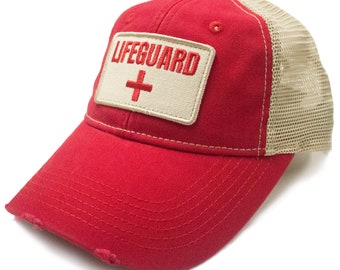 Urban Ridge Lifeguard Hat - Vintage Style/Distressed Visor
