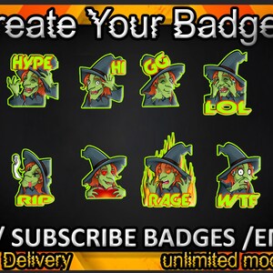 Twitch sub badges, Twitch emotes / badges for streamers / Subscriber Badges