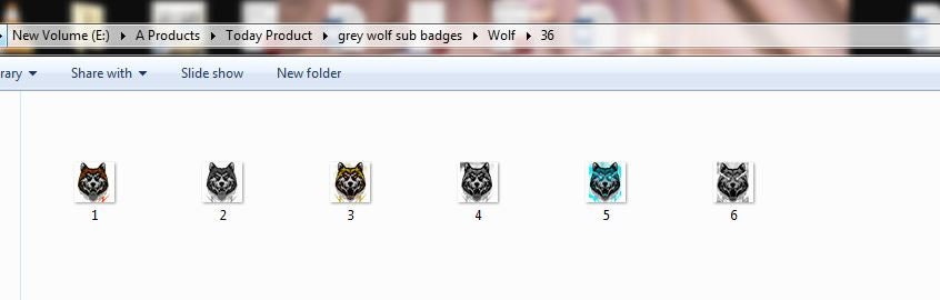 Wolf Badges and Emotes Twitch Sub Badges Twitch Badges -  Finland