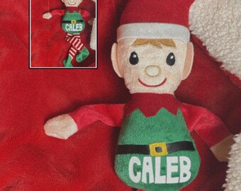 Elfos personalizados de Navidad / Elfo femenino / Niño elfo / Rellenos de Navidad / elfos