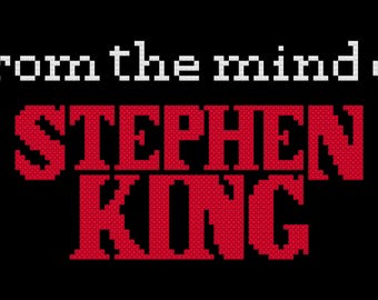 From the Mind of Stephen King Cross Stitch Pattern - PDF Pattern