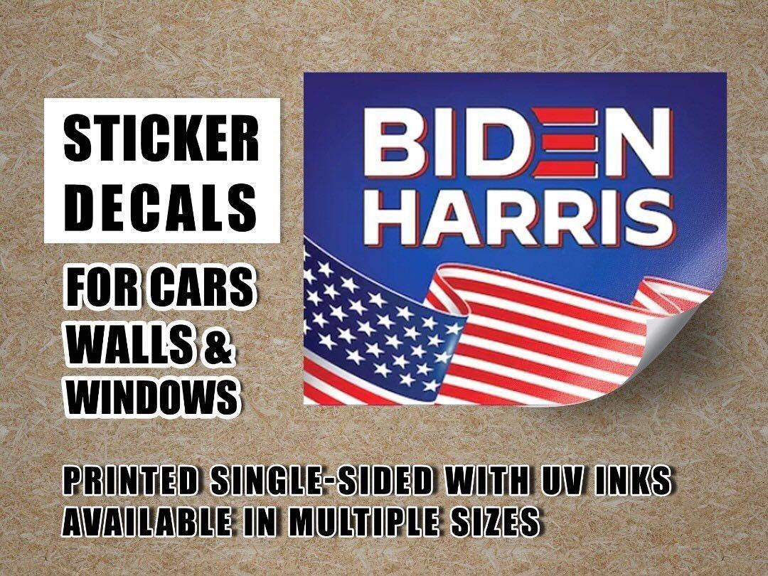 President Joe Biden Kamala Harris 2024 Bumper Stickers // Vinyl Decals