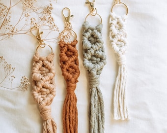 Macrame Sleutelhangers