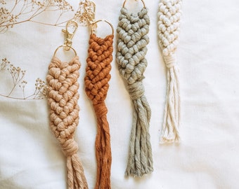 Macrame Sleutelhangers