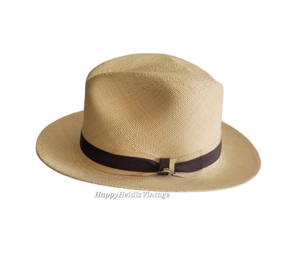 Vintage Mens Tommy Bahama Panama Hat Grosgrain Ribbon Band - Etsy