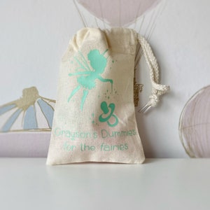 Personalised dummy fairy bags/ gifts/ children/ toddler/ keepsake