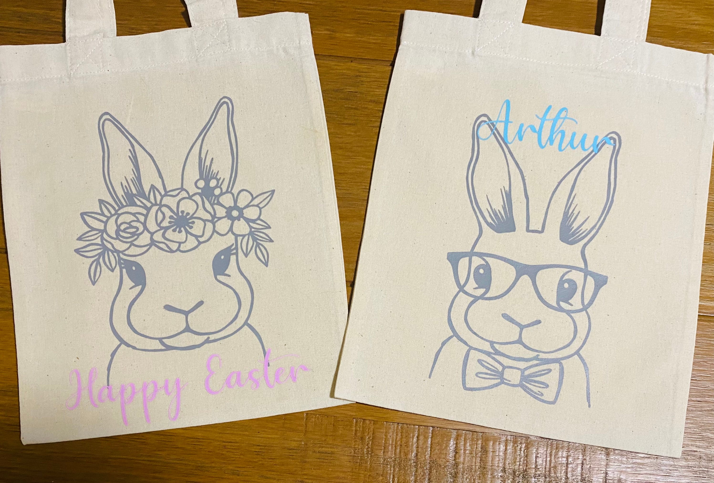 Personalised Easter Bag Easter Basket Tote Bag Easter Etsy Australia