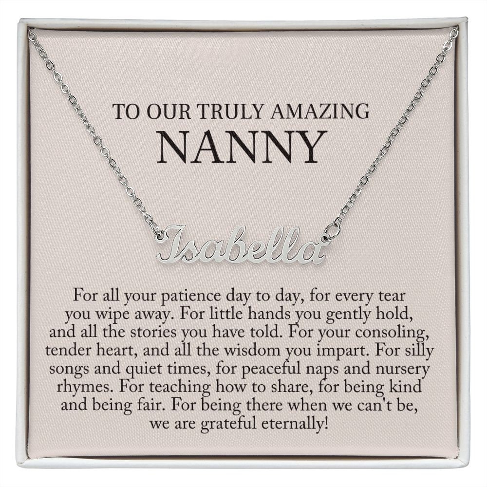 Nanny jewellery shop