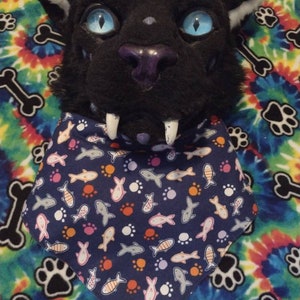 Bandana pour combinaison en fourrure Kitty Treats