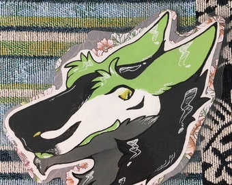 Custom Fursona Badge