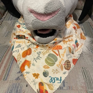 Fall Favorites Fursuit Bandana