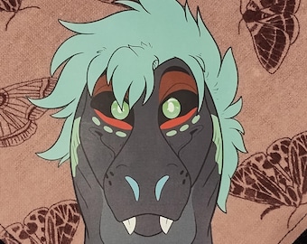 Custom Colored Fursona Bandana