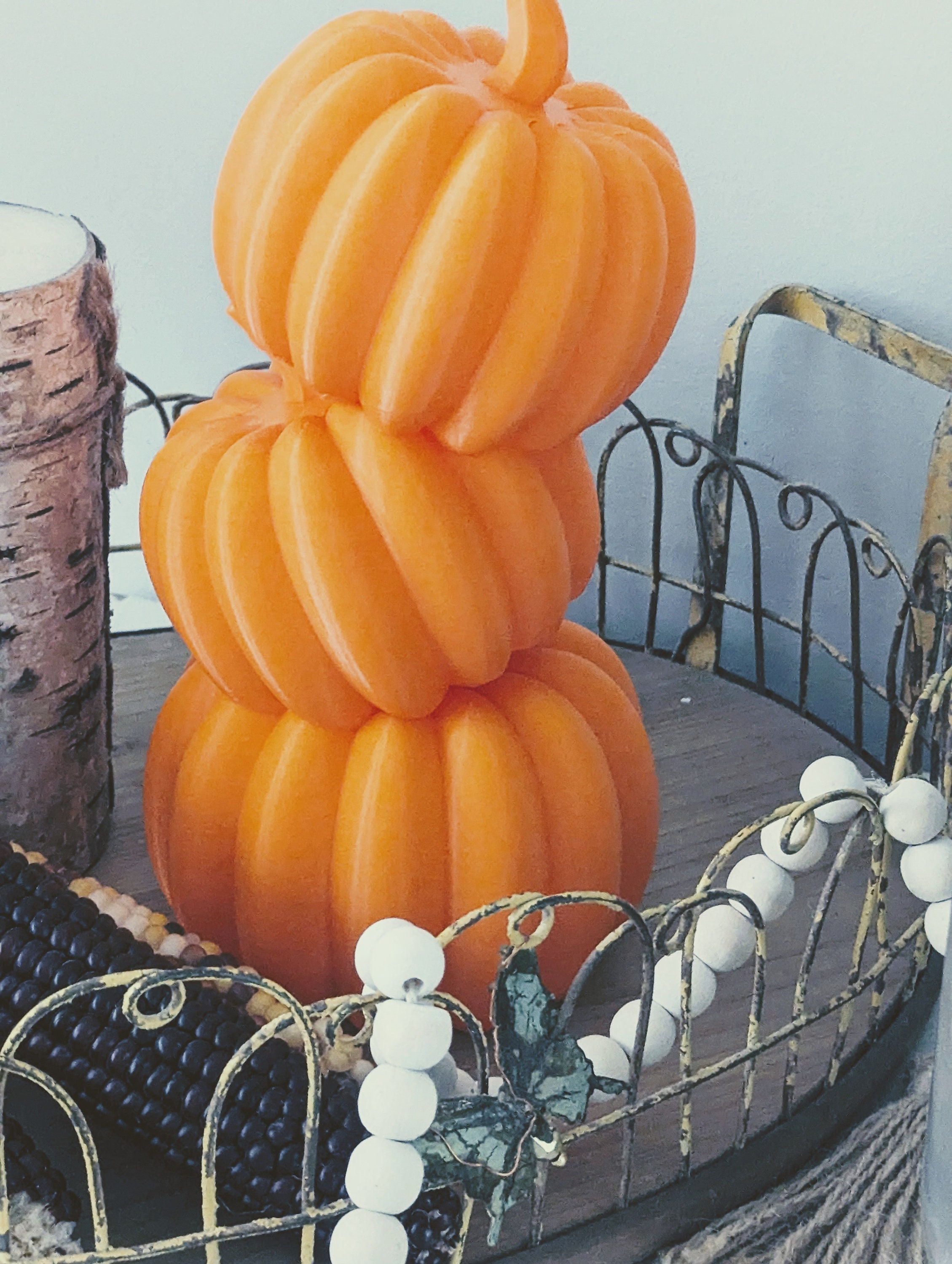 Stackable Pumpkins Toy Stackable Pumpkins | Halloween Decorations - Etsy