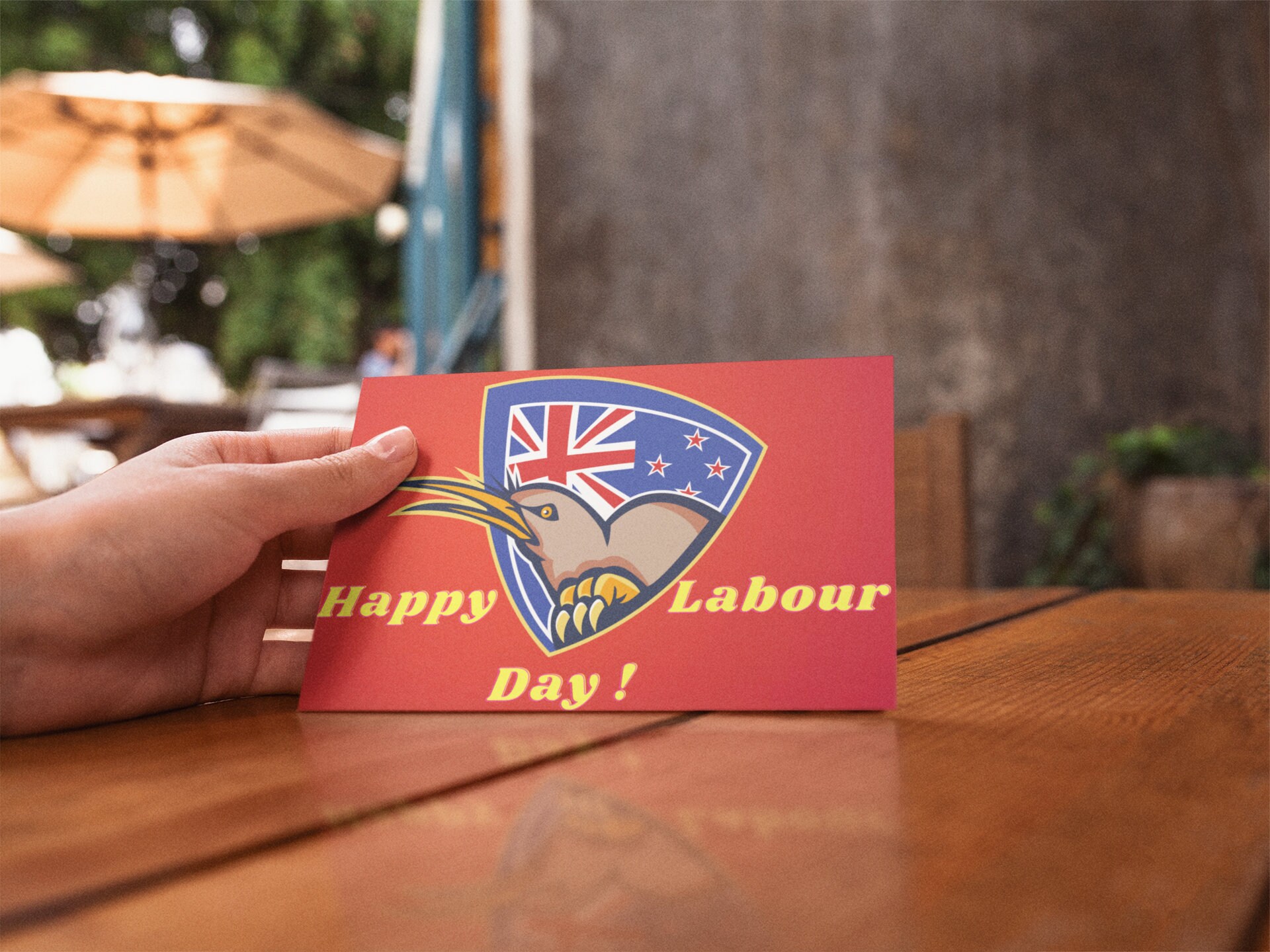 Labour Day NZ Postcard Downloadable Printable Public Etsy