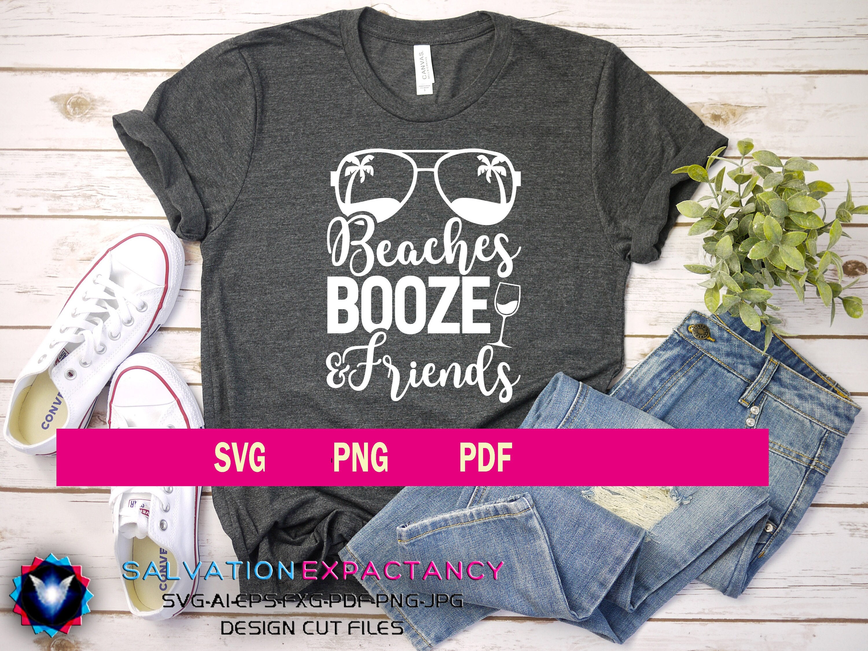 Beaches Booze & Friends svg, png, pdf, Summer Funny SVG, Beaches Svg Png Pdf File, Girls Vacation svg, Summer Tank Top svg, Beach svg