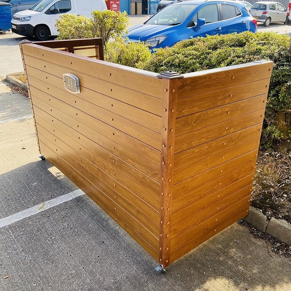 UPVC Wheelie Bin Covers. Plastic Wheely Bin Screens. Etsy UK